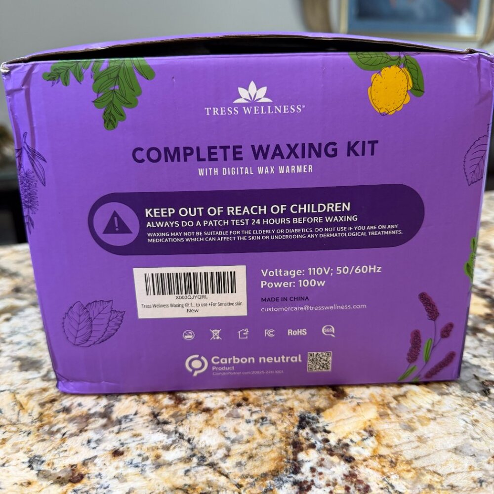 Tress Wellness Waxing Kit  - Brand New - Never Used - Picture 3 of 6